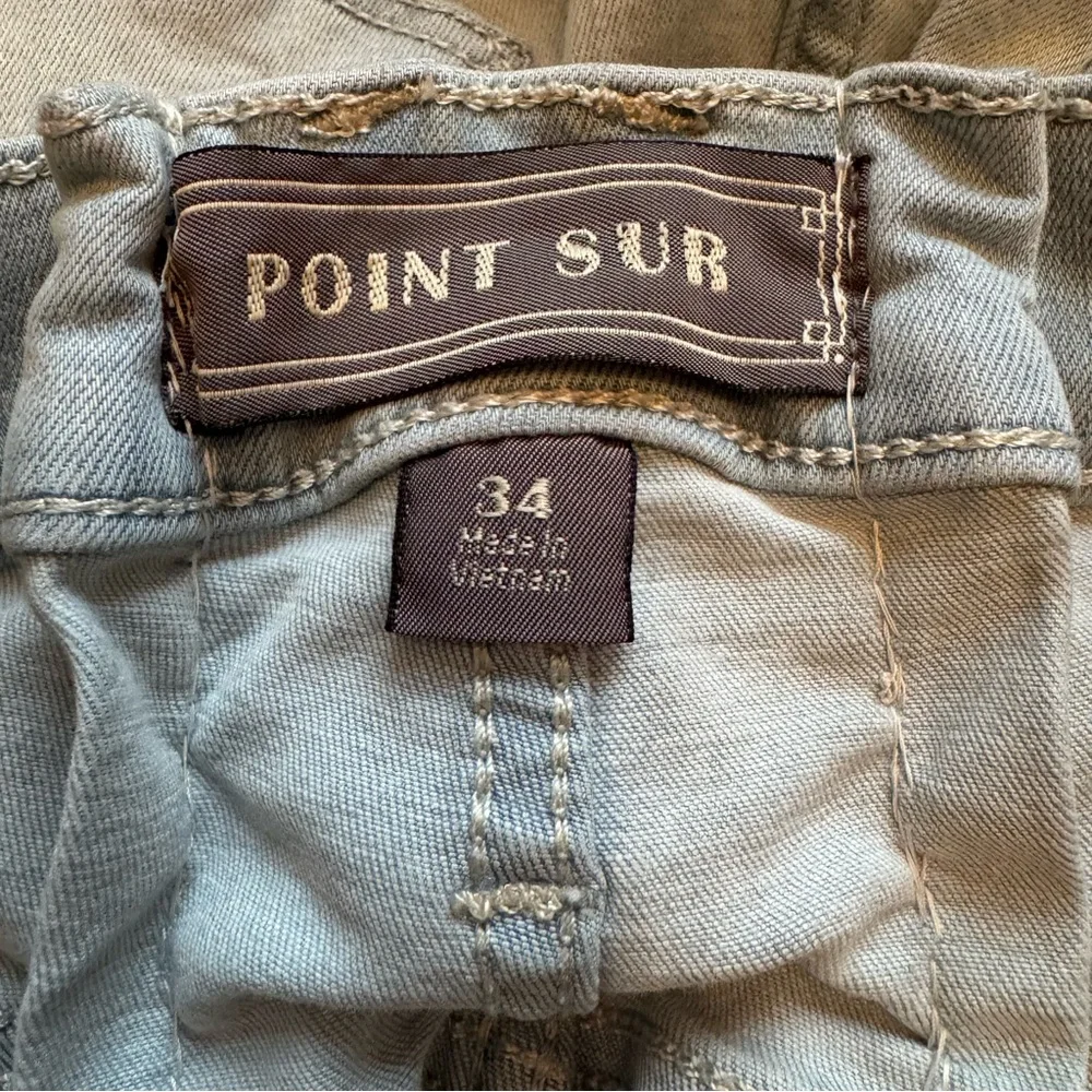 J Crew Point Sur Women's Light Blue Stretchy‎ Jeans Size 34